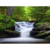 Алмазная картина водопад полный круглый сделай сам полная алмазная вышивка пейзаж мозаика картина из страз домашний декор