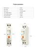 Graffiti WiFi Dual Circuit Breaker with Voltage and Current Protection & Remote Control