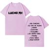 Singer La Pantera Album List Graphics Tees Hipster 2026 Mens Letters Print Gothic Casual pure Cotton Cozy Short Sleeve T Shrit