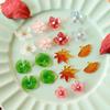 Vintage Flower Hair Clips & Pins - Acrylic Handmade Earring Patches & Jewelry Materials