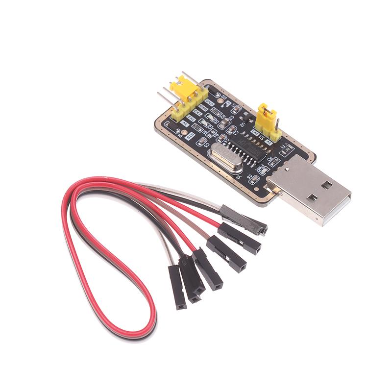 Модули последовательного порта CH340G USB-преобразователь в TTL Модуль UART CH340 3,3 В 5 В Девятиконтактная плата для DIY-набора Arduino