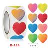 500pcs Valentine's Day Sticker I LOVE YOU Heart Shape With Heart Paper Thank You Sticker Snowflake Label Gift Box Decoratio