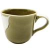 Aito Seisakusho Microwave and Dishwasher Dark Mino Made In Product Number 111203 "Konoha" Mug, Safe, Green, Approx. 300ml, Ware, Japan,