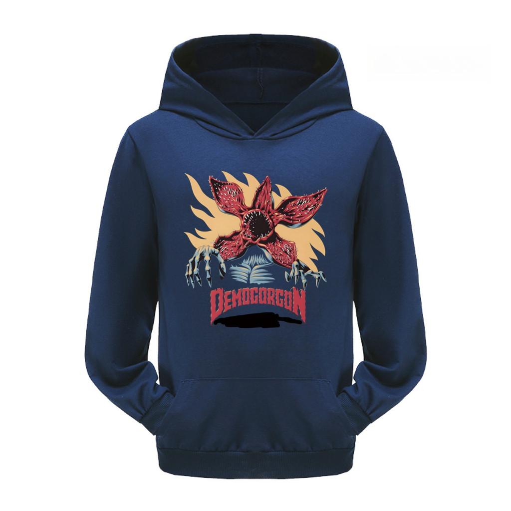 5385 Детская толстовка с длинными рукавами и принтом "Странный человек" для мальчиков и девочек