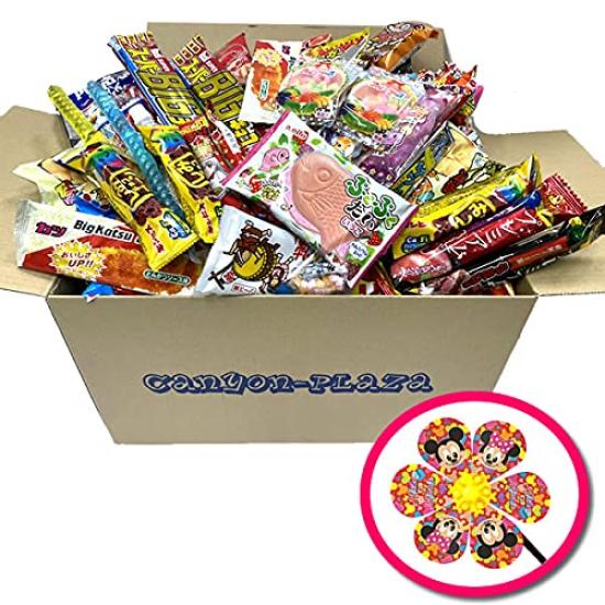 Dagashi Assortment Dagashi Sweets Tokyo Limited Premium Delicious Puffy Thai Chocolate Not One Disney Pinwheel One Type Service 150-piece Set, &