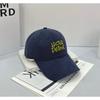Retro cotton embroidered versatile baseball cap spring and summer hat women's versatile fashion sunshade cap new hat