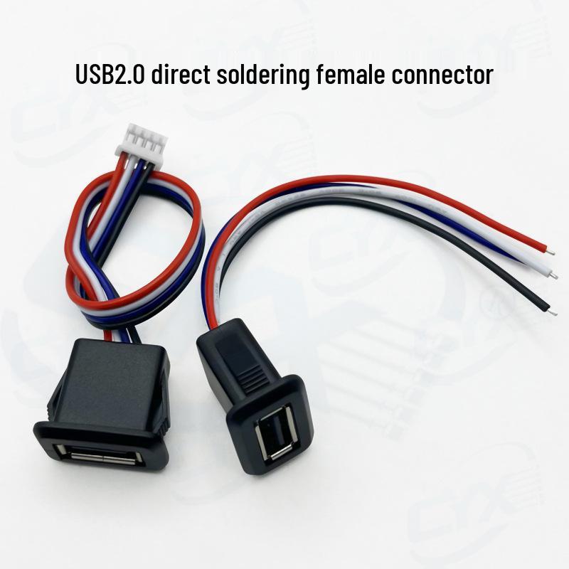 Кабель-удлинитель с разъемом USB 2.0 типа «мама» для офисной техники и автомобильной зарядки