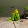 Nordic Resin Decorative Frog Figurines Funny Animal Statue Garden Decoration Home Office Living Room Entrance Desk Ornaments