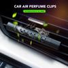 1pcs Car Perfume Air Vent Perfume Clip with 3 Flavors Solid Aromatherapy Stick Adjustable Freshener