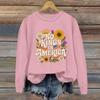 Women's Fashion Daily Versatile Casual Sweatshirts Long Sleeve Round Neck Top Sweatshirts