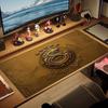 Galatasaray S Custom Name Large Size Mouse Pad Large Gaming Table Cushion Non-slip Laptop Tablet Big Mousepad XXL Mat Mini PC Playmat With Lock edge