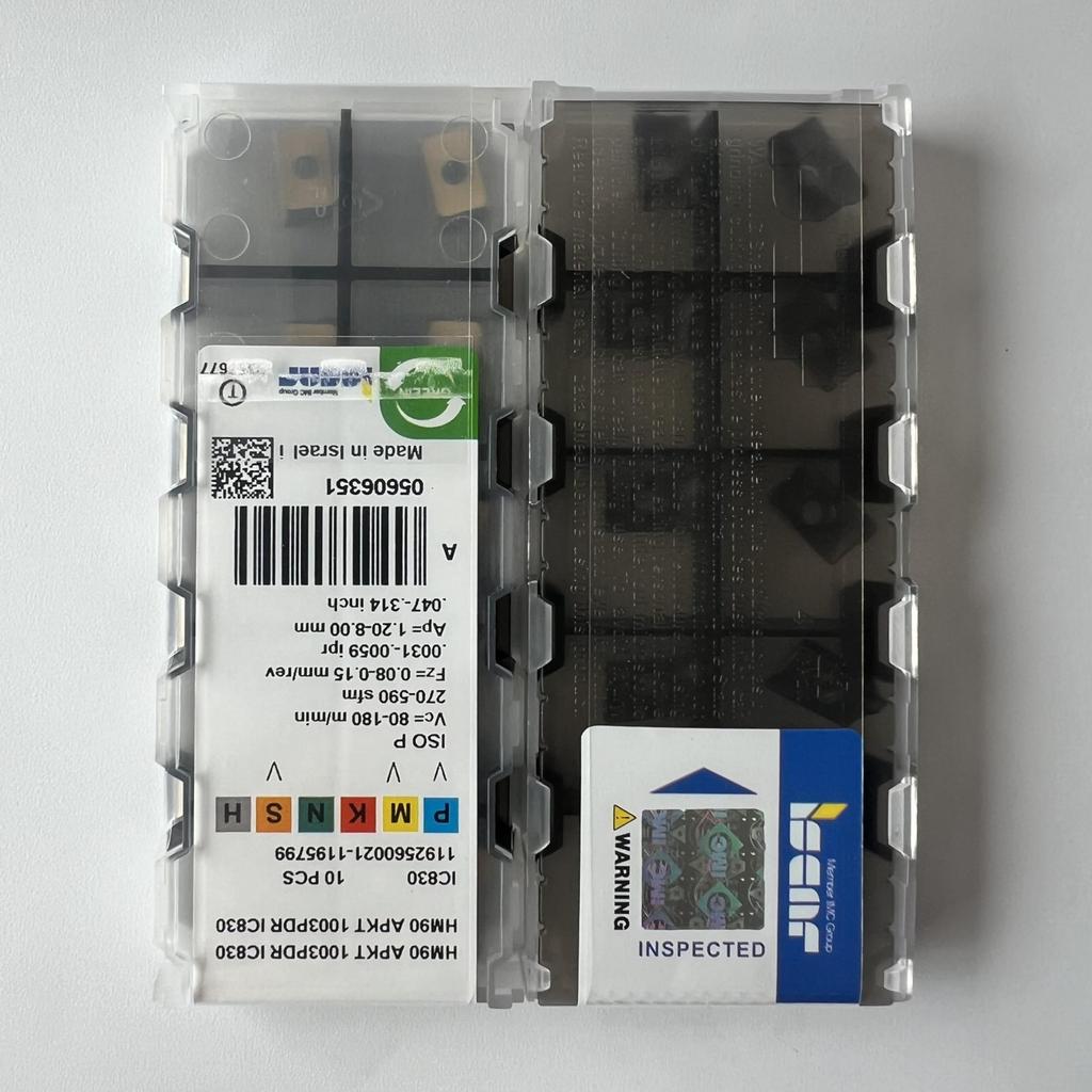 ISCAR / HM90APKT1003PDR IC830 / Промышленные сменные твердосплавные пластины 10 шт