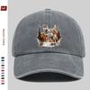 pc Gray Wolf And Forest Snow Scene Printed Baseball Cap Casual Trucker Sun Hat Comfortable Lightweight Papa Hat Dad Mom Beac