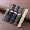Быстросъемный ремешок для часов из парусины для Seiko 18 мм 19 мм 20 мм 21 мм 22 мм Бабочка Водонепроницаемый ремешок для часов для мужчин и женщин для Omega