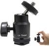 Шаровая головка с маленькой дюймовой головкой, поворот на 360 градусов, регулировка угла наклона, штатив, держатель для съемки, адаптер для головки 1/4 (ЛТ-БХ-РПГ3)
