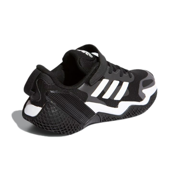 Adidas 4Uture Runner Sport Casual Low-Top Running Shoes Kids Sneakers Black White GZ7737