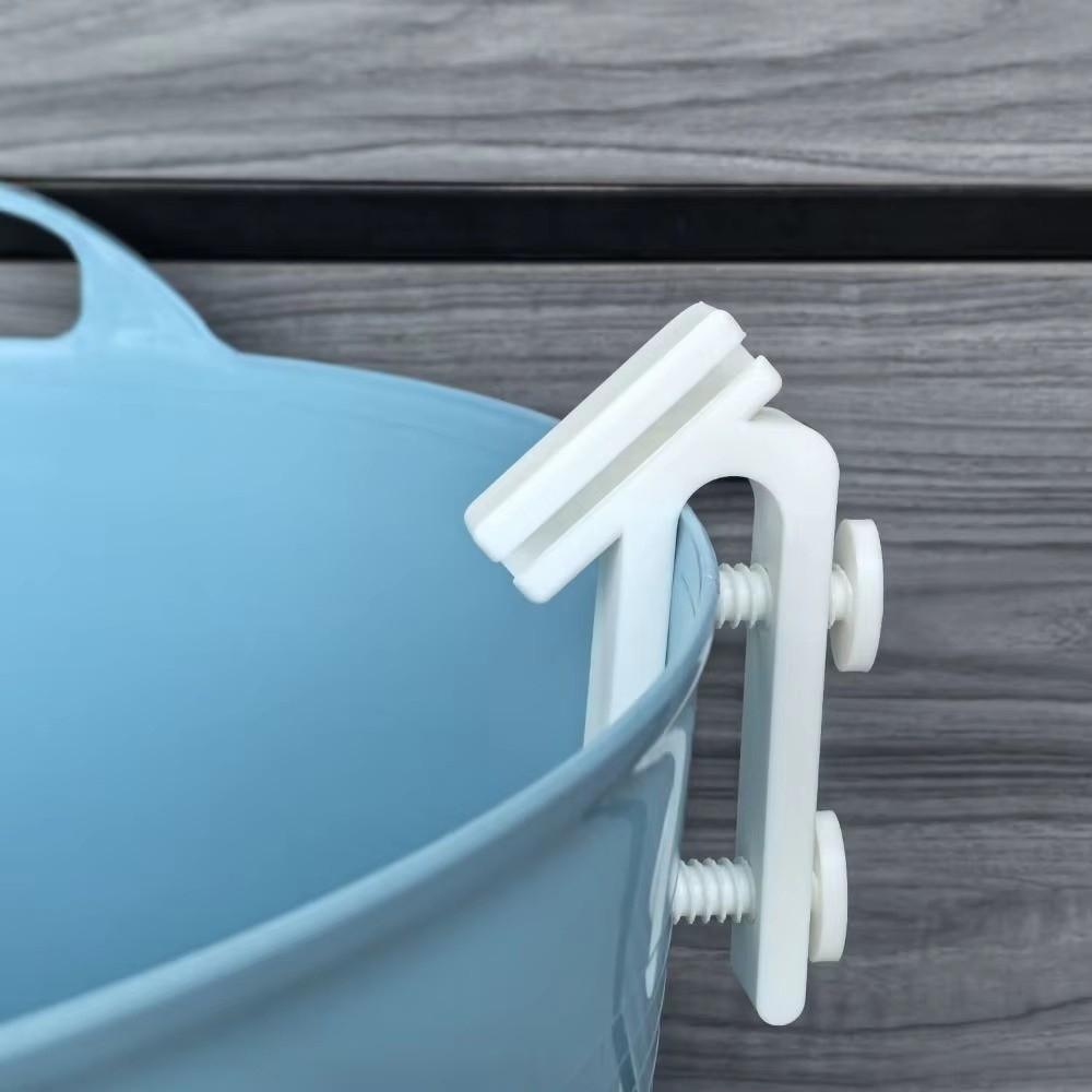Adjustable Water Hose Holder Portable Hose Clip Holder Bucket Hose Holder Bucket Edge