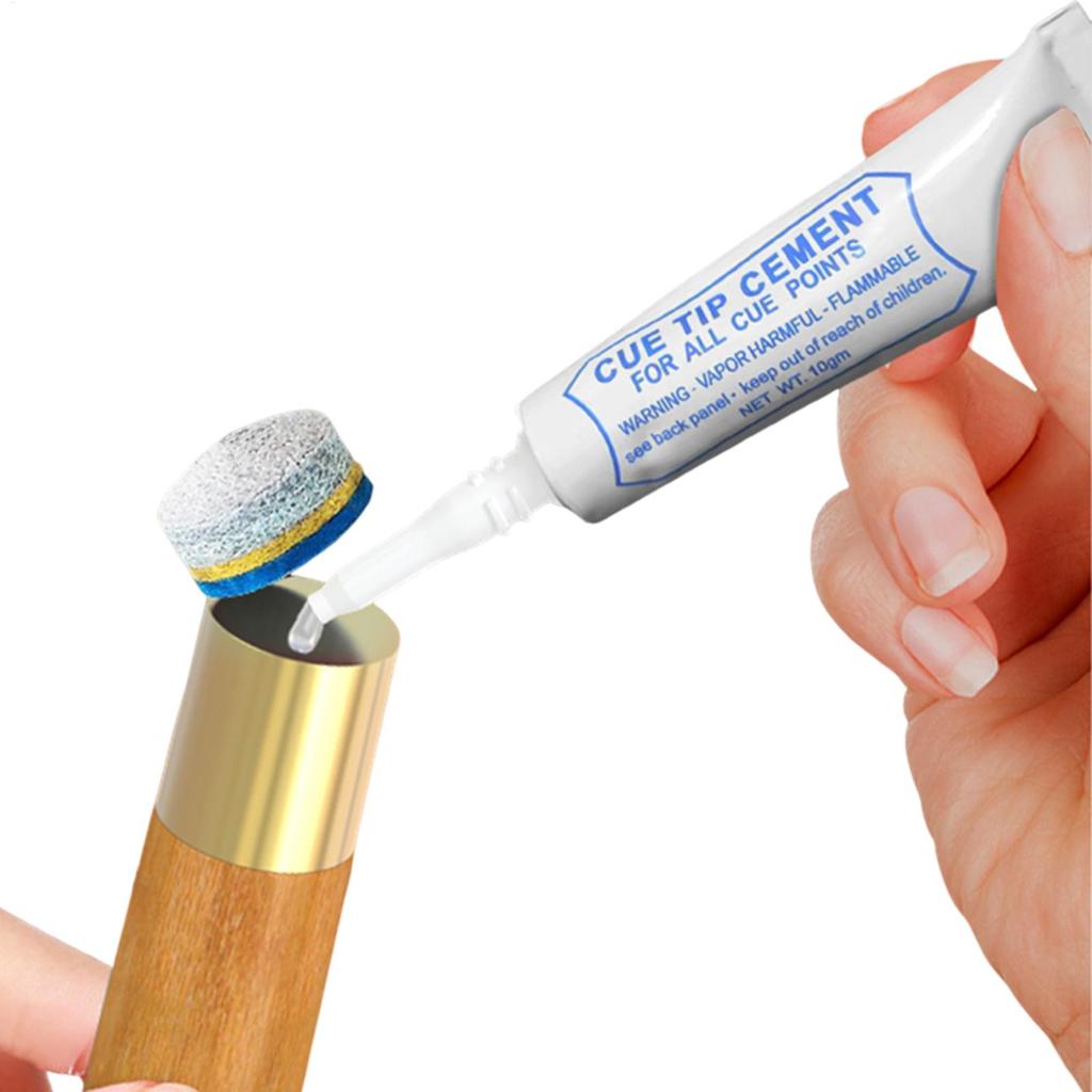 Ремонт бильярдного кия Инструменты для ремонта бильярдного клуба Увеличение трения Инструмент для ремонта наконечника кия Клей для наконечников бильярдного кия Аксессуары