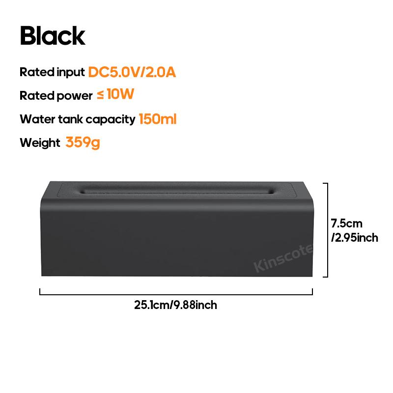 KINSCOTER Flame Aroma Diffuser Увлажнитель воздуха Ультразвуковой генератор холодного тумана Fogger Светодиодная лампа-диффузор с эфирным маслом