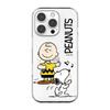 Прозрачный чехол Snoopy & Charlie для iPhone 17 Pro Max