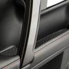 Carbon Fiber Interior Door storage slot Cover Mat For Toyota 4 Runner 2010-
