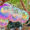 Ослепительный Радужный Меняющий Цвет Лазерный 4D Шар Персиковое Сердце Пятиконечная Звезда Капля Воды Взрывная Звезда Алюминиевая Фольга Шар Украшение Композиция