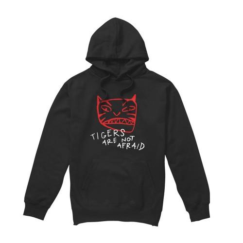 Tigers Are Not Afraid Unisex Adult Tiger Head Hoodie