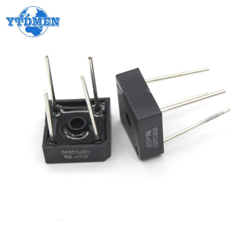 5PCS Diode KBPC1010 Bridge Rectifier 10A 1000V Electronic Component Bridge Rectifiers Set