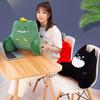 Yousheng Waist Cushion with Arm Support Cartoon Plush Throw Pillow Stuffed Waist Pillow Back Cushion for Sofa Bed Couch Office Chair