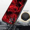 MH131 Чехол-накладка с цветами роз для iPhone 7 8 11 12 13 14 15 16 17 16E XS Pro Max XR X SE Air
