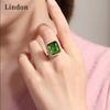 Классическое кольцо Lindon из медного сплава с цирконием, женские ювелирные изделия, свадебный подарок для вечеринки