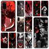 Чехол для телефона Samsung Galaxy S Note 20 10 7 8 9 Plus Edge E Ultra Lite черный чехол мягкий Funda Luxury Anime Black Clover