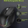 Беспроводной Bluetooth RGB-клавиатура и бесшумный набор мыши JOMAA для офиса