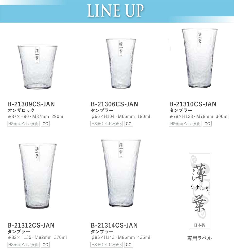 Toyo Sasaki Glass Usuha Tumbler 435ml Made in Japan Dishwasher safe Glass Cup Beer Glass Highball Glass Sour Glass Glass Thin Shatter-resistant