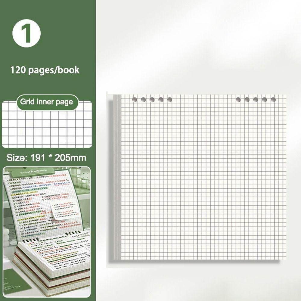 Color Loose-leaf Notebook Flip Up Hand Account Book Thickened Notepad  Gift