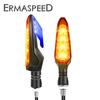 Universal Motorcycle Turn Signals LED Lights 12V Daytime Turn Lights Flashing Blinker Moto Rear Indicator Lamp Light