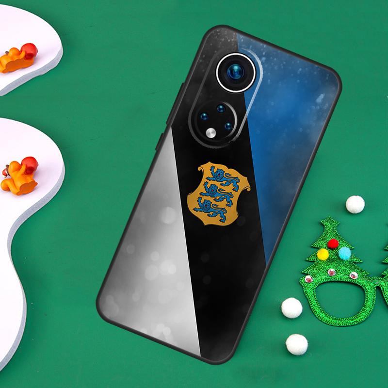 Чехол-эмблема с гербом Эстонии для Honor Magic 7 Pro 6 5 50 70 90 200 Lite X9b X9a X8a X8b X7a X6a X8 X9 X9c