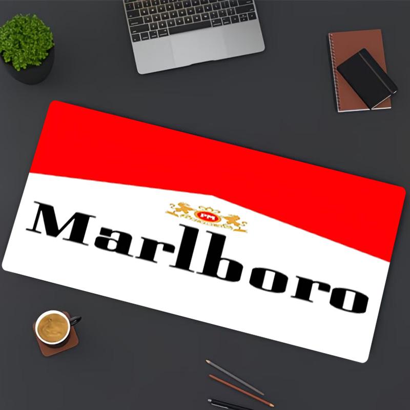 Marlboro Print Mouse Pad, for Keyboard Pad Laptop PC Mat for Office Home Use, Desk Decor, Perfect Birthday Gift for Gamers
