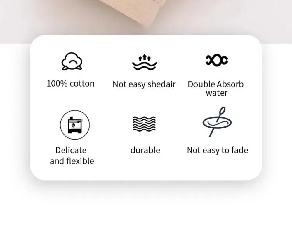 2 полотенца Утолщенное впитывающее полотенце из чистого хлопка Быстро впитывающее Мягкое Быстросохнущее Утолщенное полотенце для лица