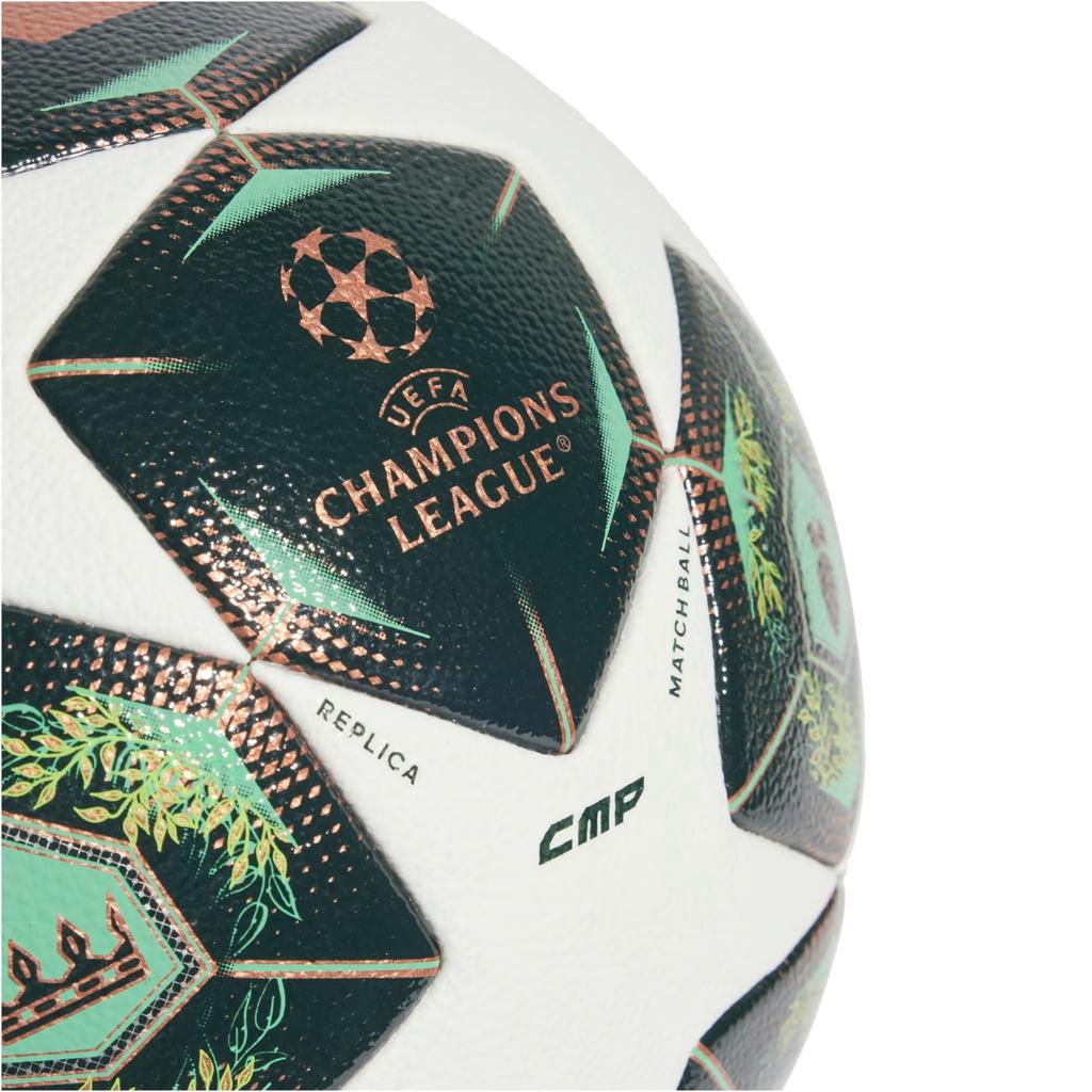 Мяч adidas UEFA Champions League Competition FIFA Quality Pro, унисекс, зеленый Футбольный
