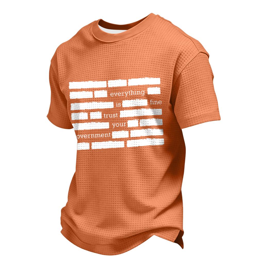 Мужская повседневная толстовка с длинным рукавом и принтом букв, посвященная годовщине США