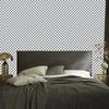 Checkerboard wallpaper light gray, gray and white 50x1000