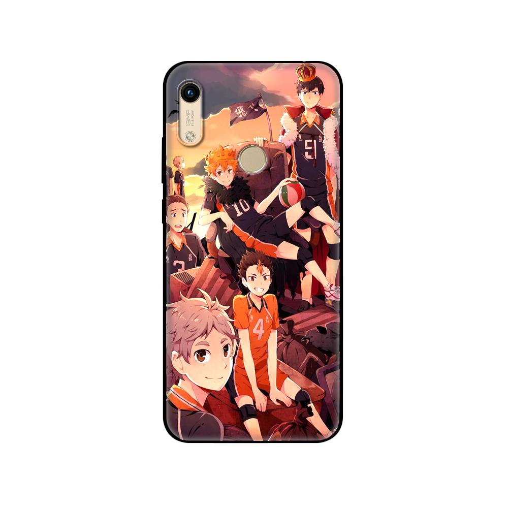 Черный чехол из ТПУ для Huawei Honor 8a Prime 8s Prime 9 Lite honor 9A 9C 9X Premium 9x Pro 9S чехол Tsukishima Pathetic Haikyuu