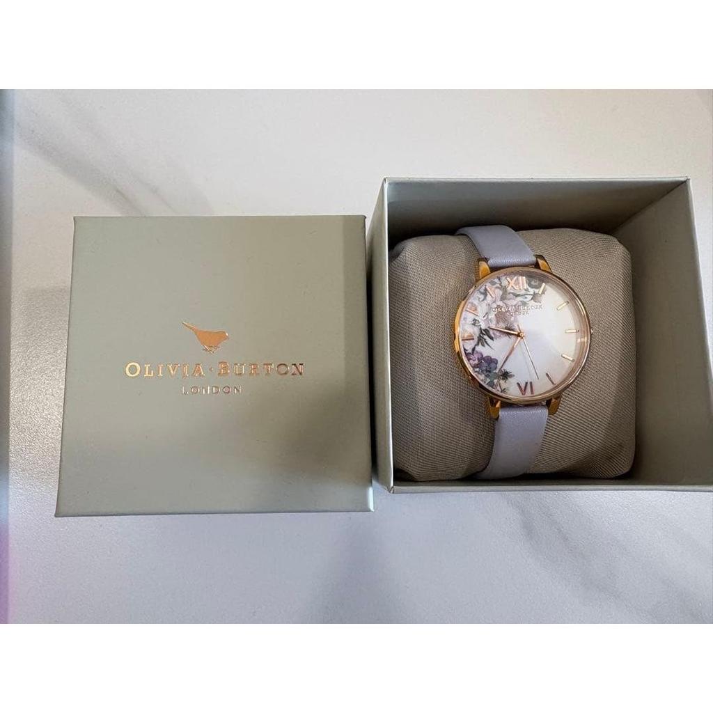 Б/у часы olivia burton с цветочным принтом olivia burton