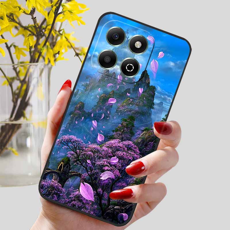 For Honor X8B / X8A Case Landscape Soft Silicon Beautiful Phone Cases for Honor X8 4G 5G Protection Bumper Covers HonorX8B X 8B