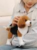 St. Bernard & Beagle Plush Toy Set