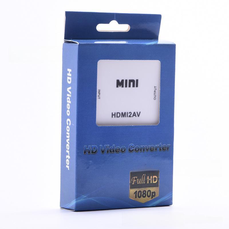 Конвертер HDMI в AV HDMI2AV с HDMI в RCA и коммутатором HDMI 1080P