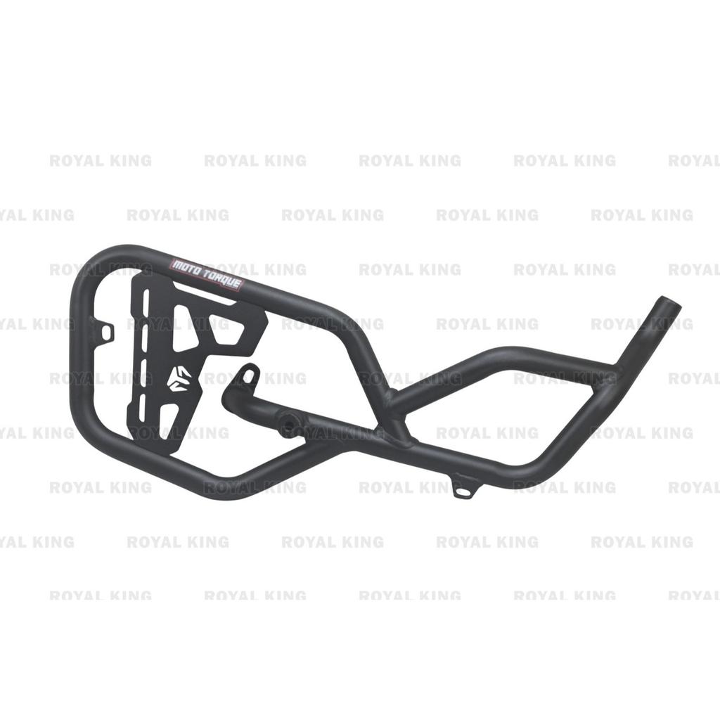 Black Crash Guard With "Slider Fit For Yezdi Adventure 334"