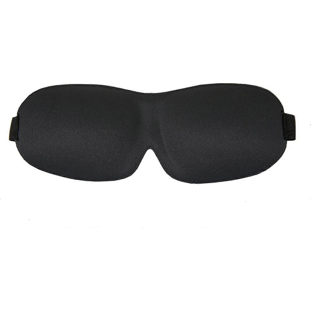 12768 Travel Sleep Eye Mask (with Dome Eye Mask) Black