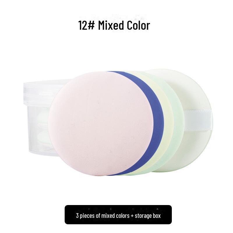 Супермягкий воздушный спонж двойного назначения для нанесения жидкой основы и рассыпчатой пудры